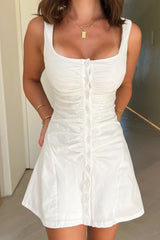 Augusta Dress - White