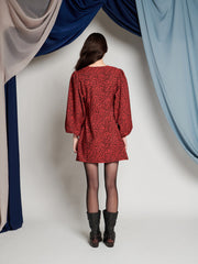 Davina Wrap Mini Dress