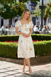 Mira Puffed Sleeve Dress
