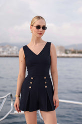 Andrea Short Jumpsuit