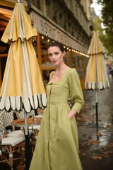 Esther Linen Dress