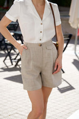 Harper Linen Shorts