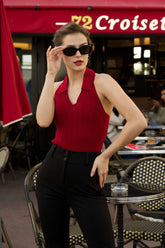 Josetta Halter Top