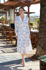 Catalina Toile De Jouy Dress