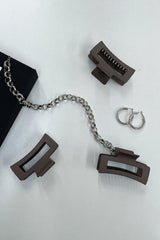 Mika Claw Clip - Brown