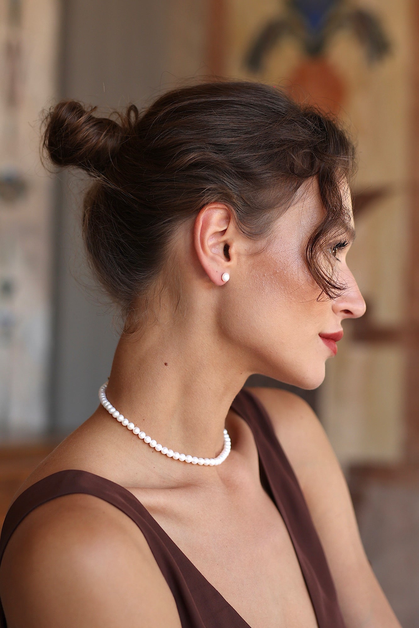 Jackie Pearl Necklace