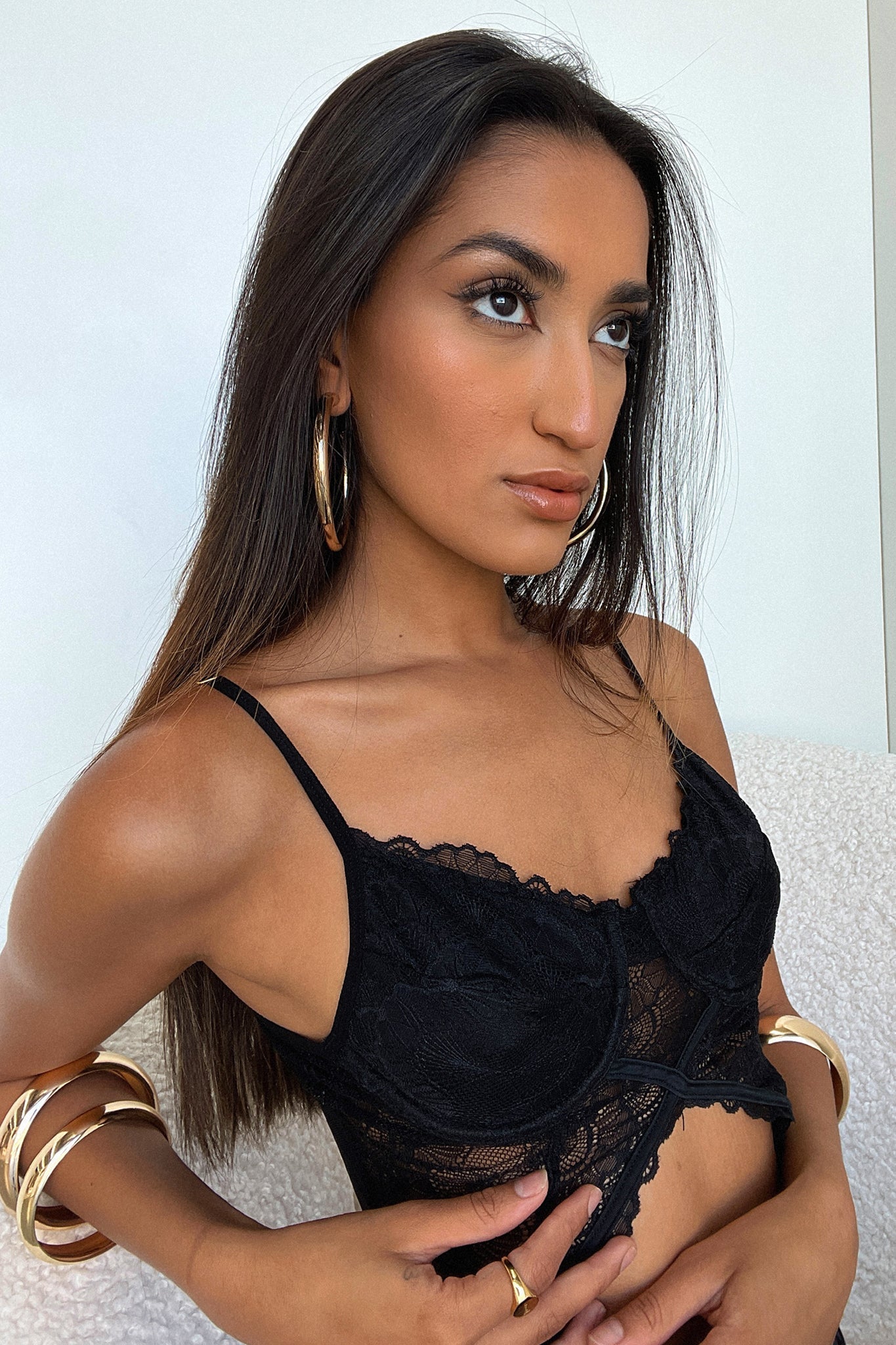 India Hoops - Gold