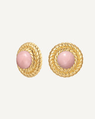 October Birthstone Earrings - Opal