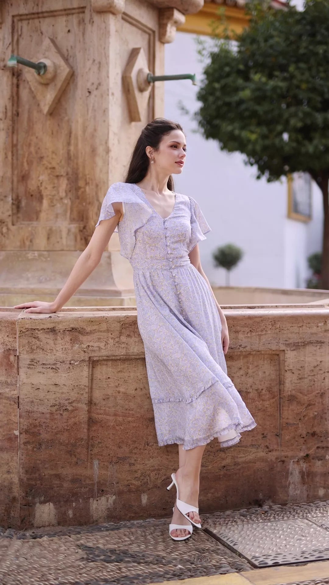 Caroline Button-Down Dress