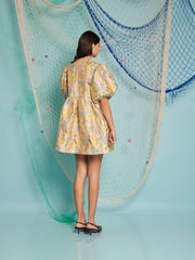 Meri Jacquard Mini Dress