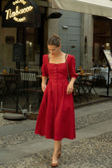 Esther Linen Dress