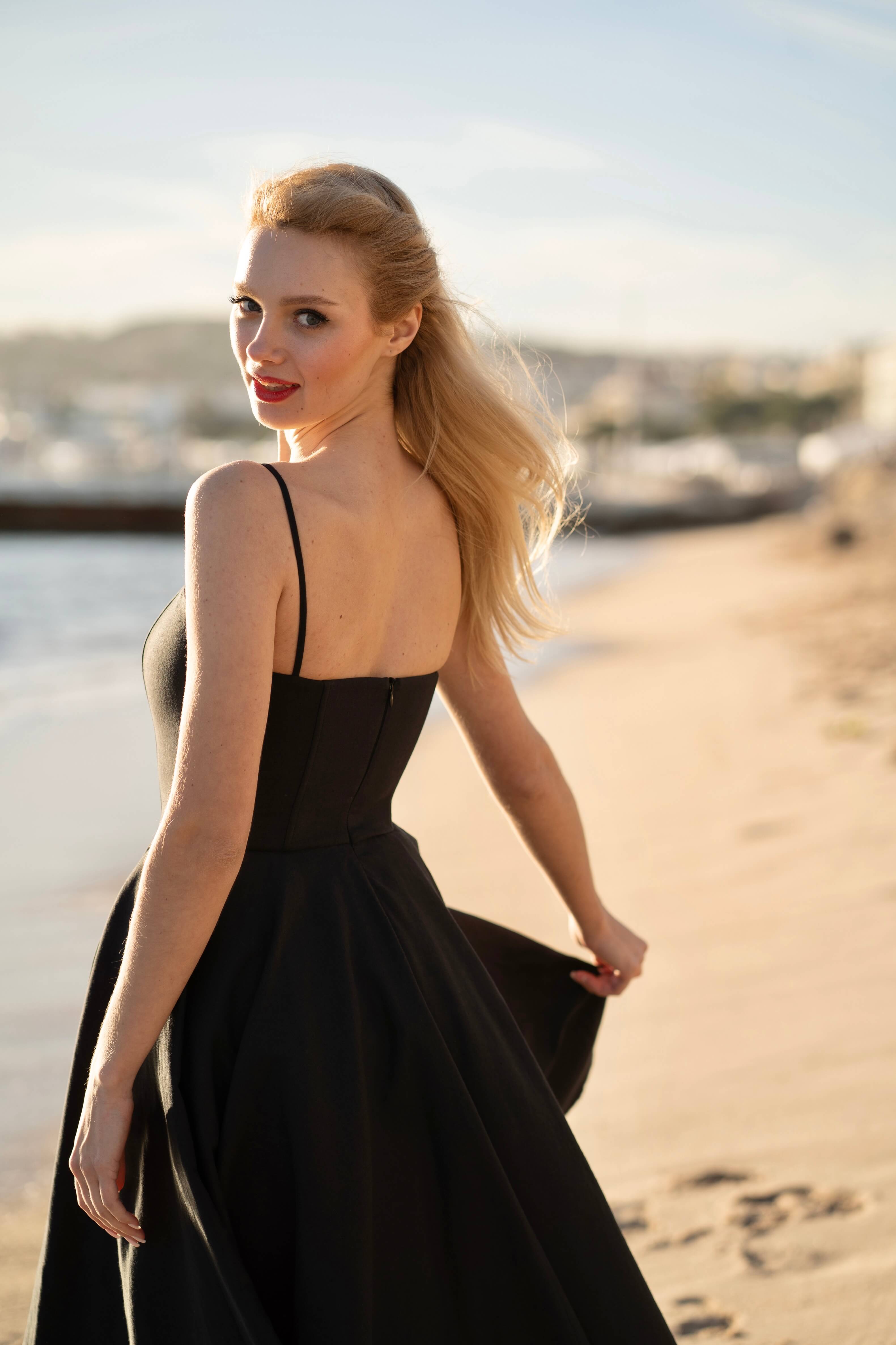 Bardot Linen Dress