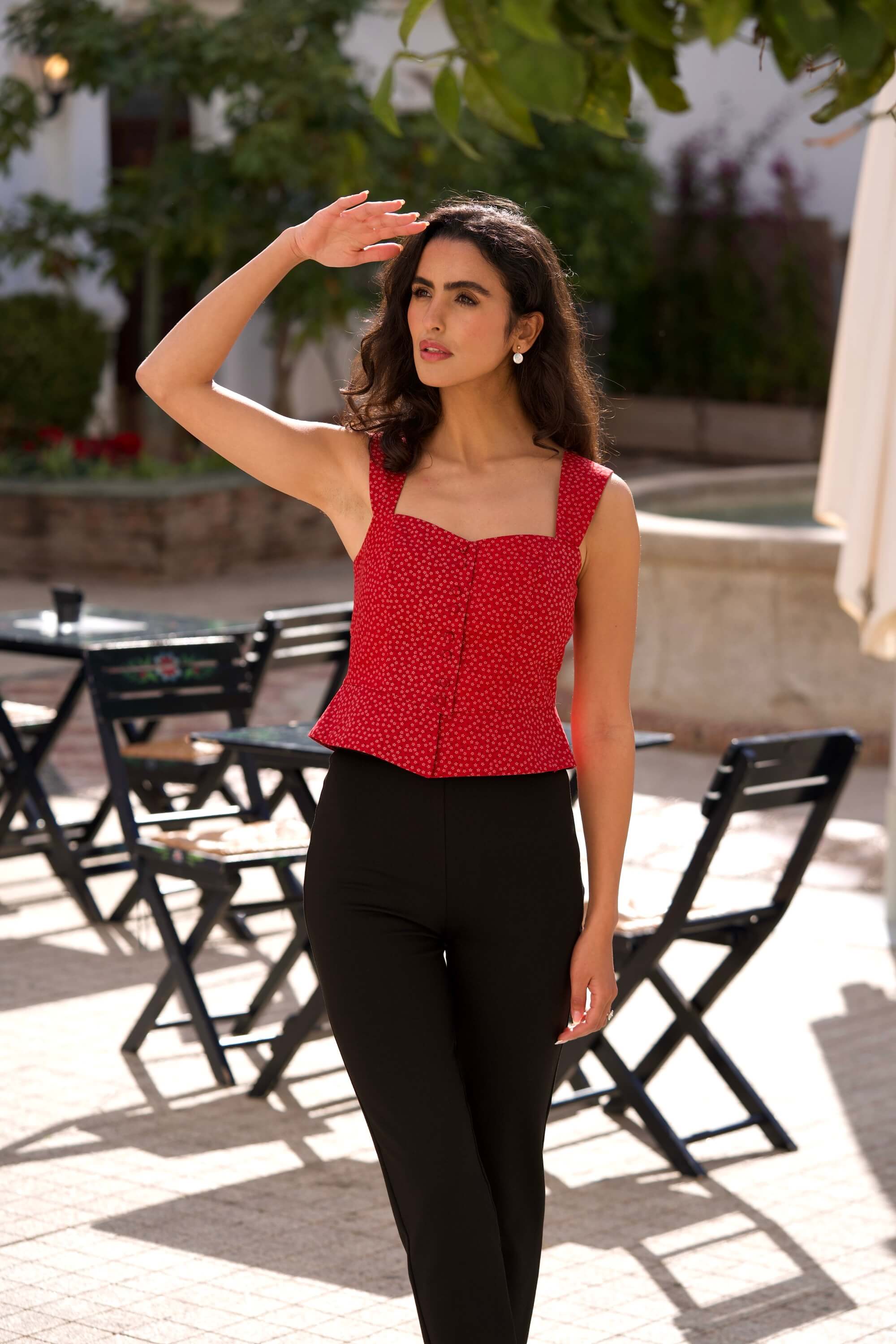 Nayla Cotton Top