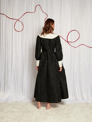 Daya Jacquard Maxi Dress