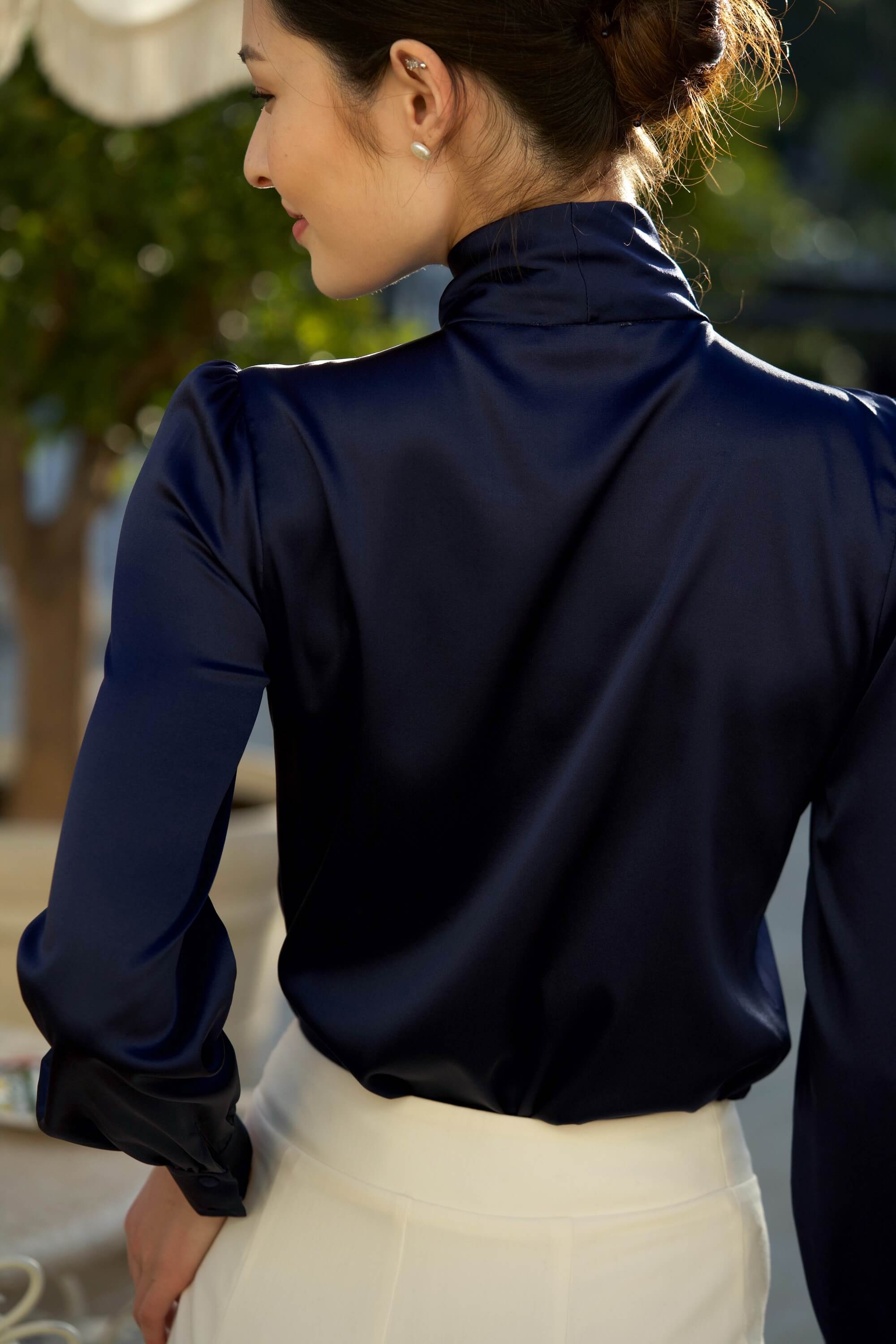 Lena Silk Blouse