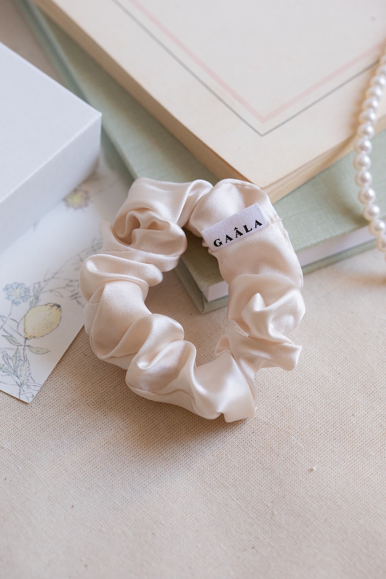 Zoe Silk Scrunchie