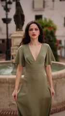 Coralie Silk Dress