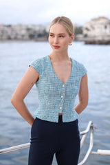 Alana Peplum Top