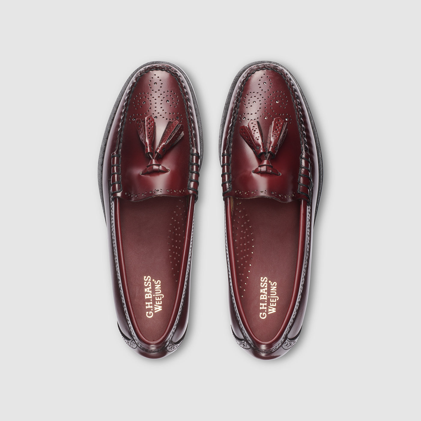 MENS LARKIN TASSEL BROGUE WEEJUNS LOAFER