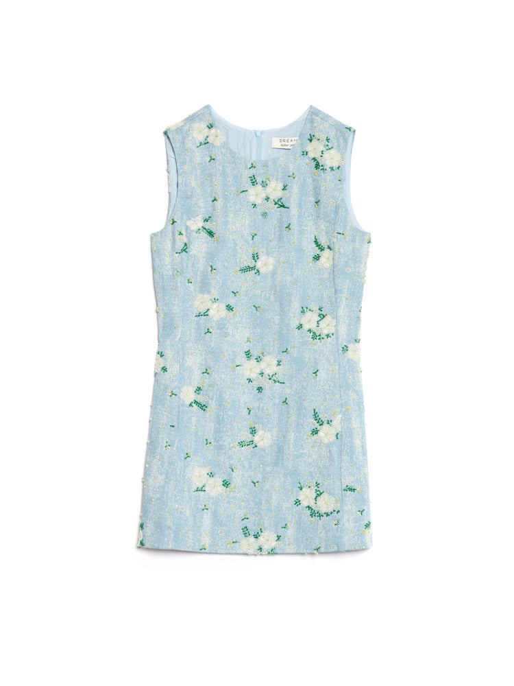 Harmony Bead Denim Dress