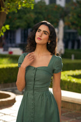 Estelle Button Down Dress