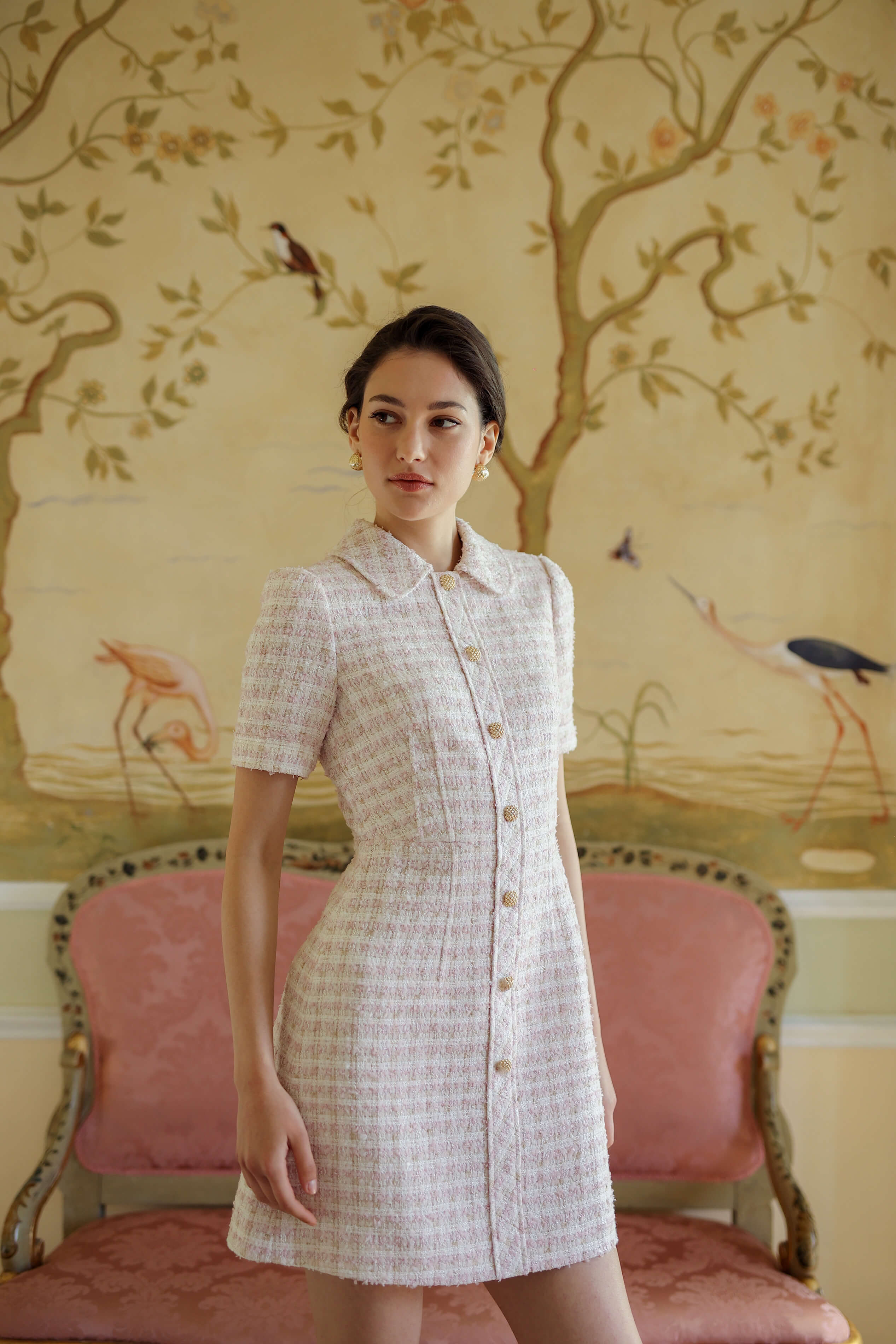 Cecilia Tweed Dress