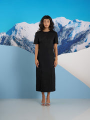 Anya Seamed Midi Dress