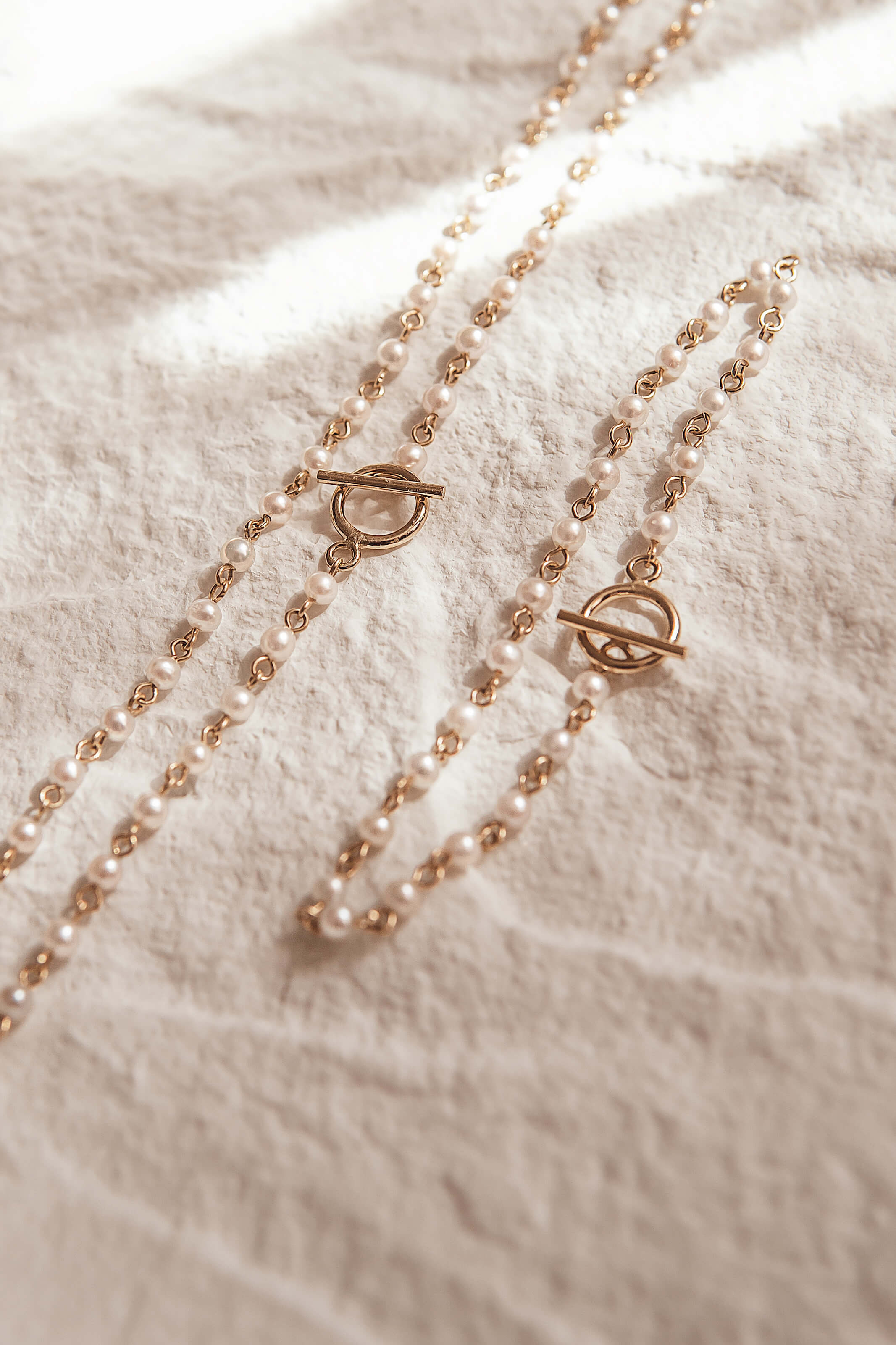 Audrey Pearl Station Bracelet