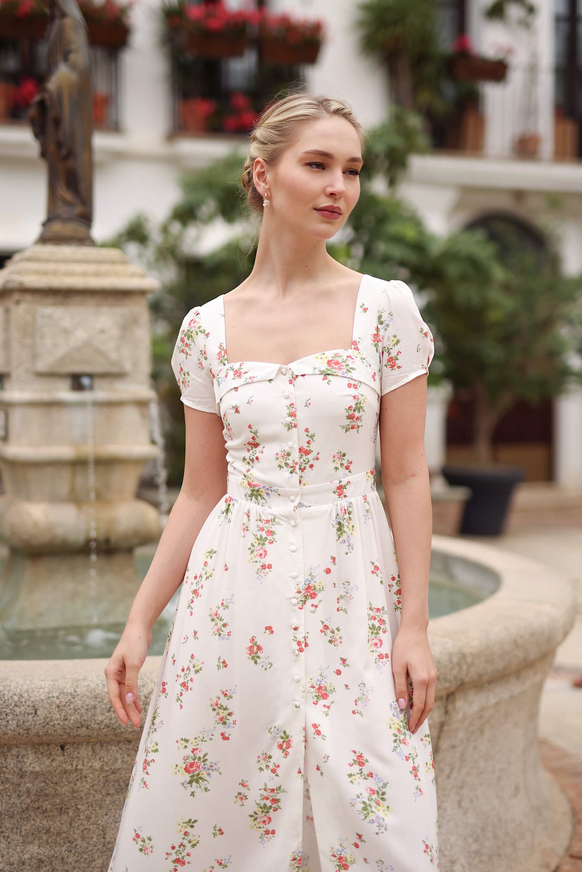 Estelle Button Down Dress