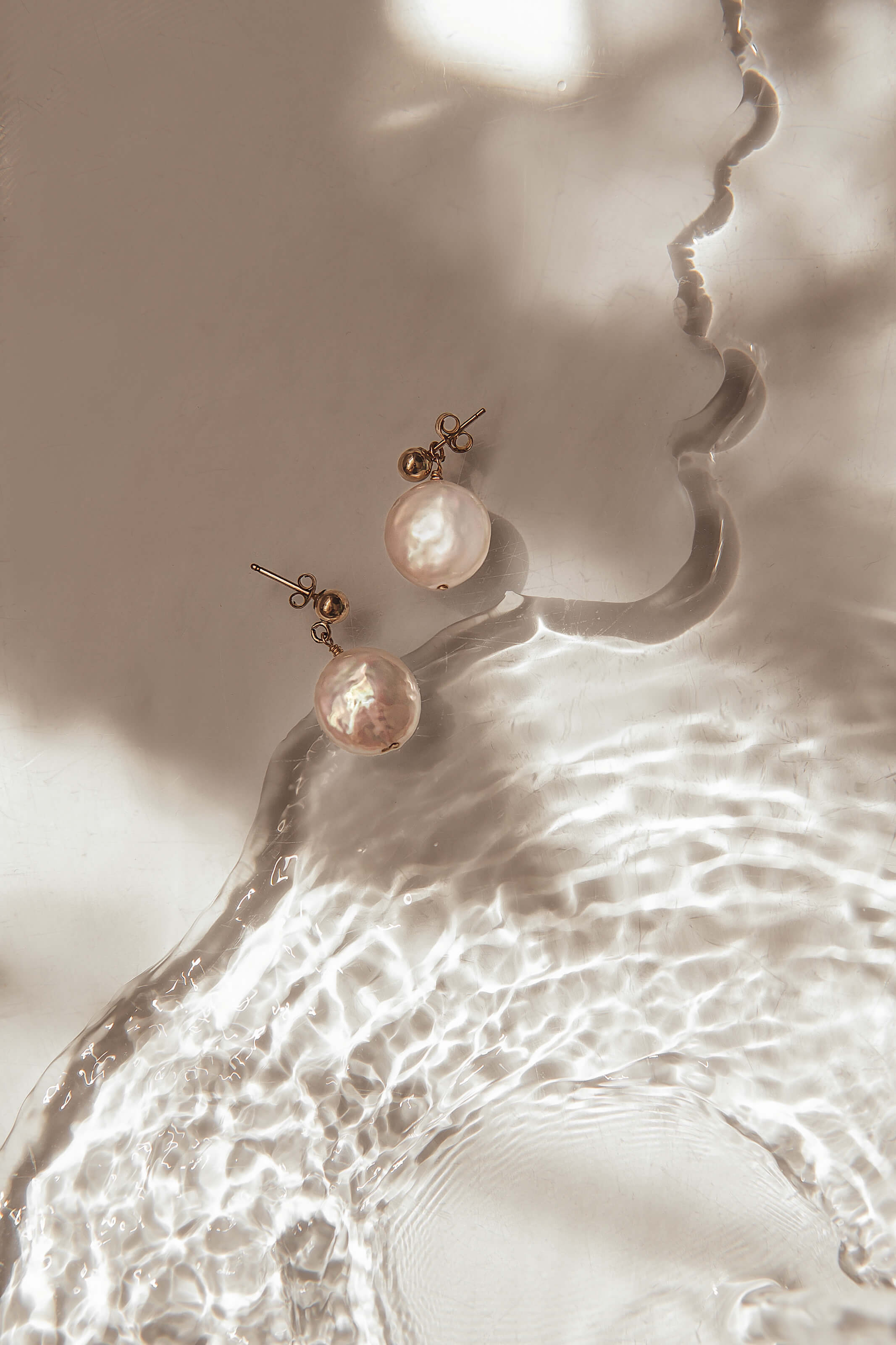 Halo Pearl Earrings