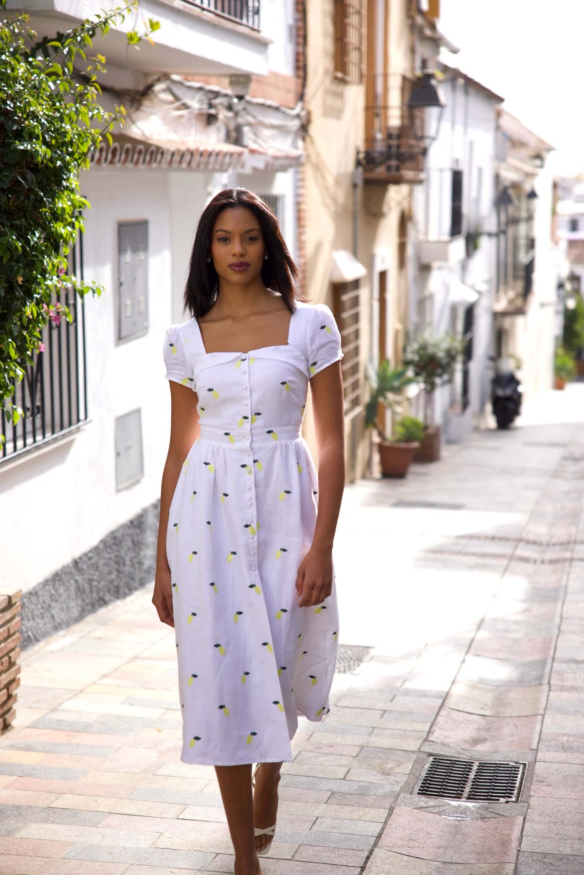 Estelle Button Down Dress