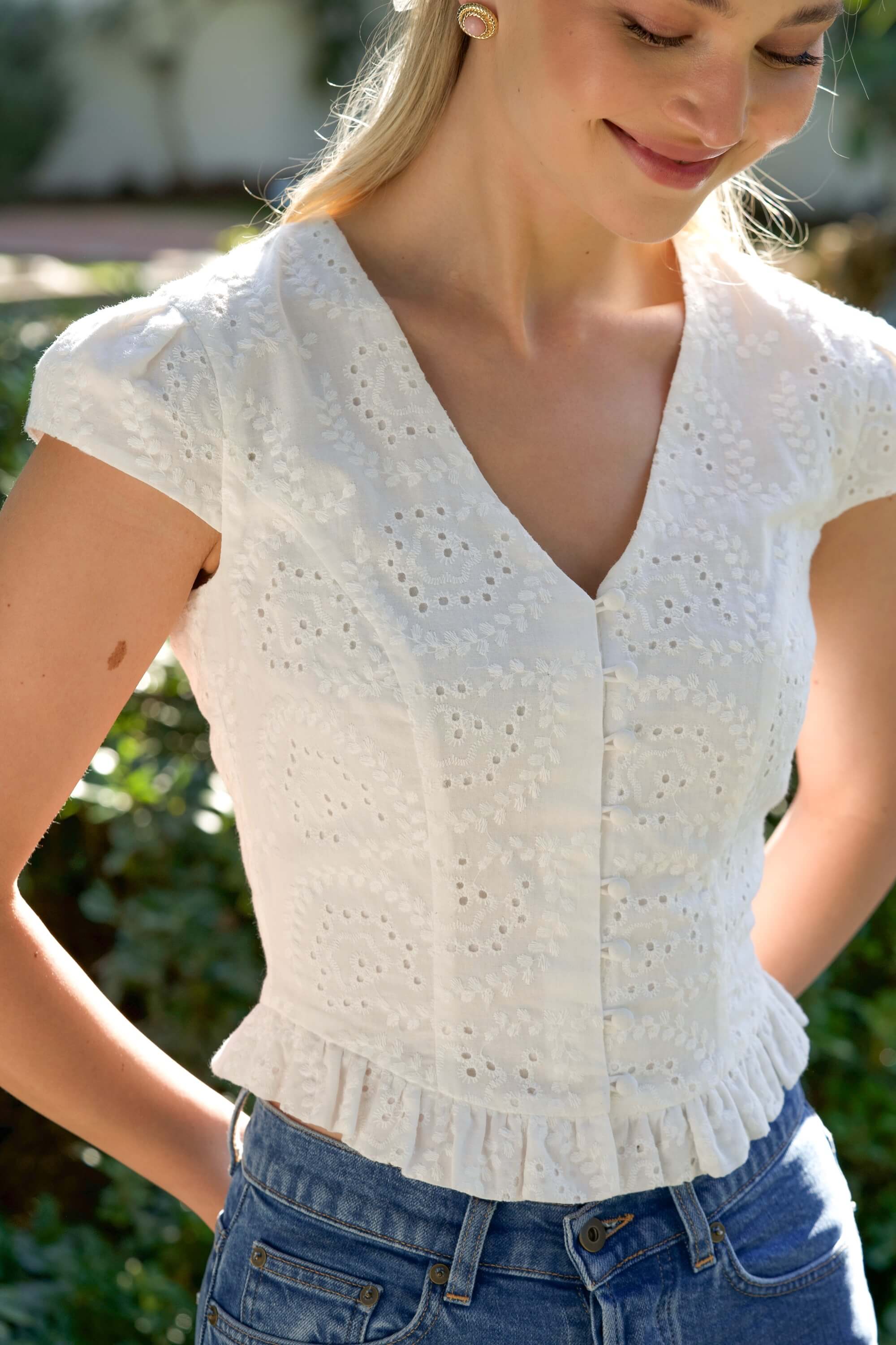 Gina Cotton Blouse